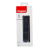 LEGRAND - 694535 Power strip white 3x2P + E with cable 3 meters / 1.5mm2 Premium Legrand