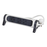 LEGRAND - 694527 Power strip white 3x2P + E with cable 1.5 meters / 1.5mm2 Premium Legrand