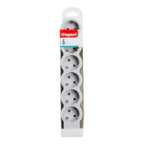 LEGRAND - 694579 Power Strip White 6x2P + E without cable  Standard Legrand