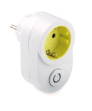 Adapter 2P+T 16A 250V With 1 Switch