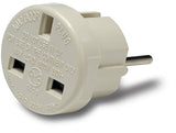 EU to UK Adapter 7.2A 250V Pin 4mm