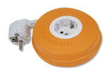 2m (3x1.5mm2) + 1 Schuko Socket 16A 250V Orange