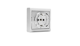 Surface Plastic Socket With Earth 10A 250V Pure White