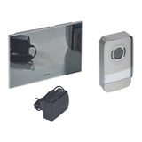 Video door entry kit with 7" mirror effect LCD colour display