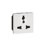 Arteor Socket Multistandard 2 module 16A 2P + E Shuttered White