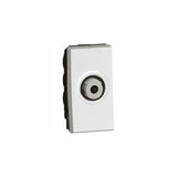 Arteor TV Socket single shielded "F" Type 1 module White