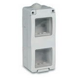 Vertical Double Elements Empty Enclosure IP55