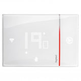 Connected thermostat Smarther with Netatmo flush mounting - 1 On/Off control output - white