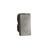 Arteor Curtain Switch Center Off 1 module Magnesium