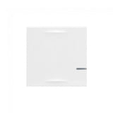 Connected light switch Arteor with Netatmo without neutral with dimmer option 5-300W - 2 modules - white