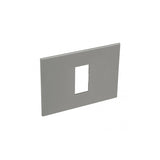 Arteor Plate Italian/US Std 1 module Magnesium