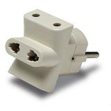 Adapter Euro American 16A 250V Pin 4mm