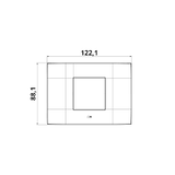 Meta Plate 2 Mod White