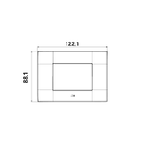 Meta Plate 3 Mod White